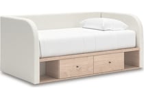 shapella tan and white package   