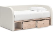 shapella tan and white package   