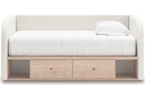 shapella tan and white package   