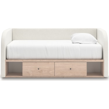 SHAPELLA  UPHOLSTERED DAYBED WITH 2 STORAGE DRAWERS