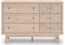 shapella tan dresser   