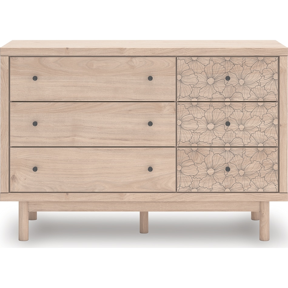 shapella tan dresser   
