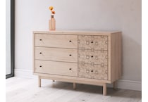 shapella tan dresser   