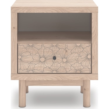 SHAPELLA 1-DRAWER NIGHTSTAND