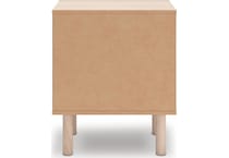 shapella tan nightstand   