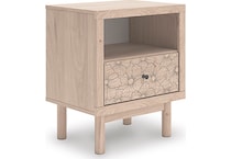 shapella tan nightstand   