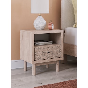 SHAPELLA 1-DRAWER NIGHTSTAND