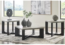sharstorm two tone gray  pack tables   