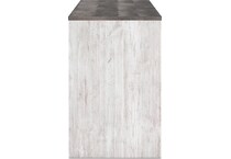 shawburn white brown desk   