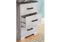 shawburn white brown desk   