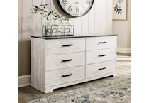 shawburn whitewash dresser   