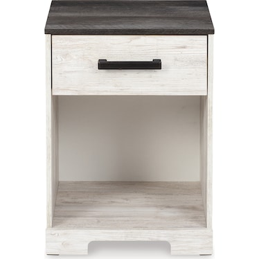 SHAWBURN 1-DRAWER NIGHTSTAND