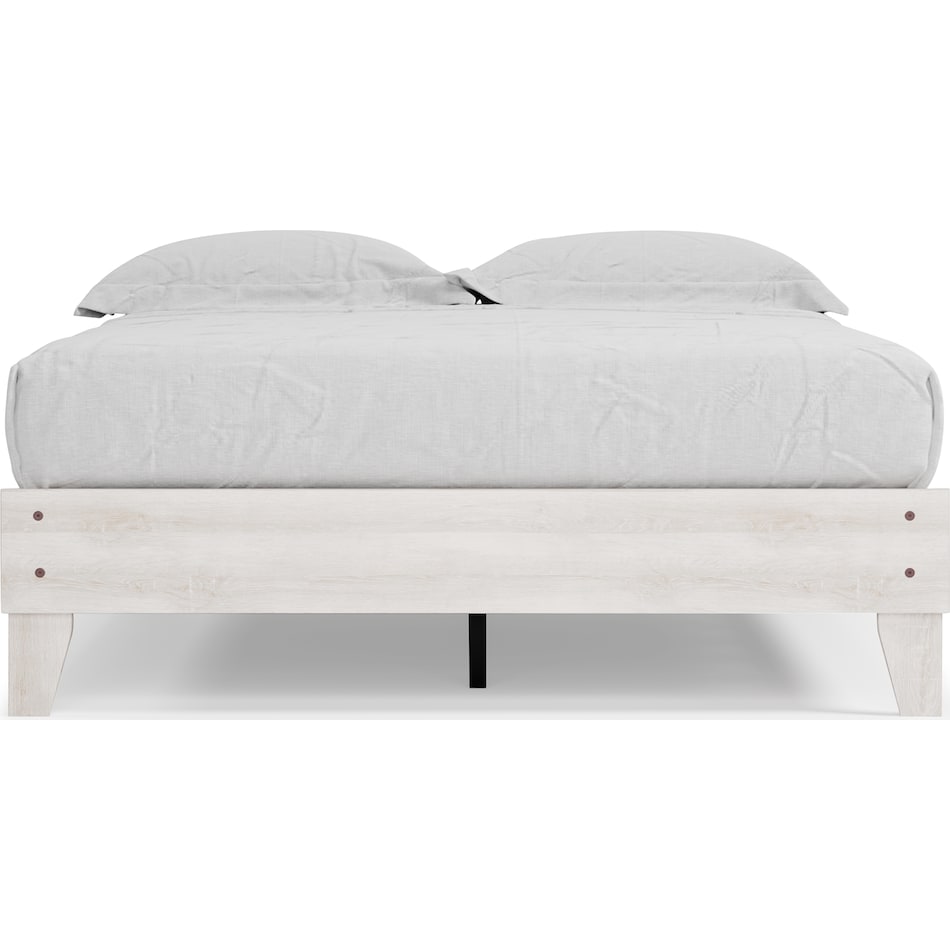 shawburn whitewash queen footboard   