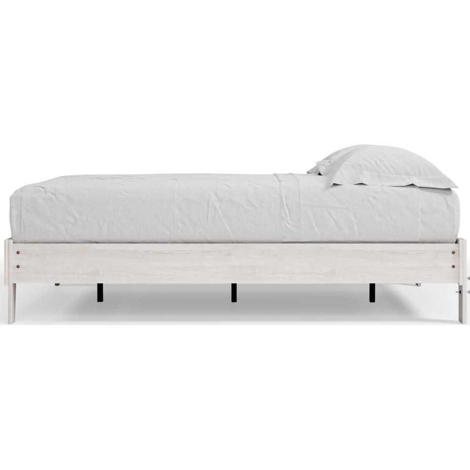 shawburn whitewash queen footboard   