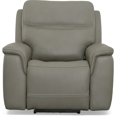 SHELBY LEATHER ZERO-GRAVITY POWER RECLINER BY FLEXSTEEL