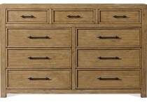 sheridan brown dresser   