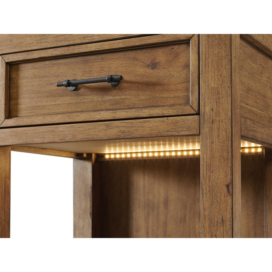sheridan brown nightstand   