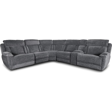 SHIA 6-PC POWER RECLINING SECTIONAL