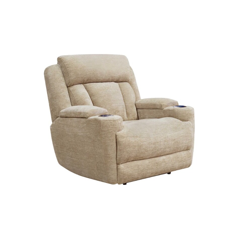 shia fawn power recliner   