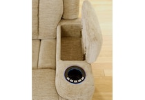 shia fawn power recliner   
