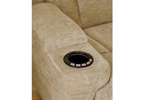 shia fawn power recliner   