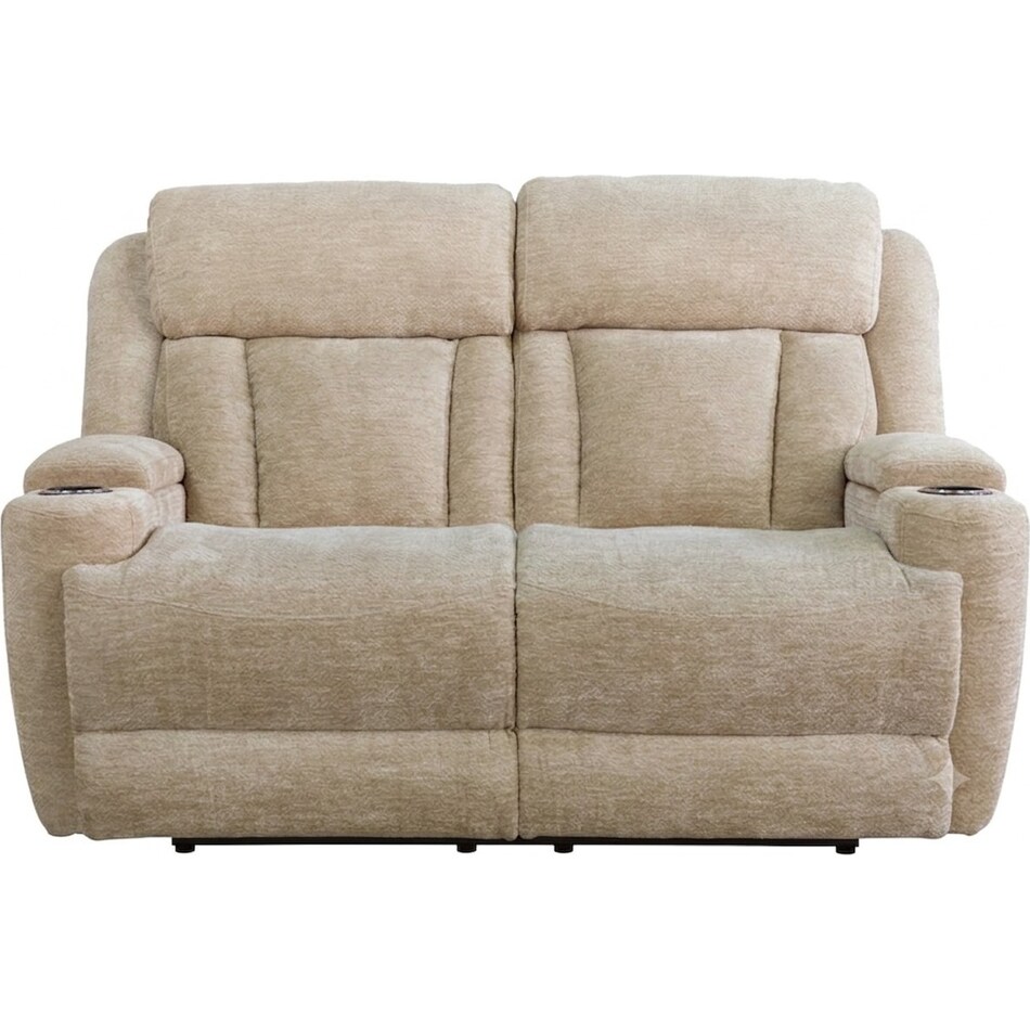 shia fawn power reclining loveseat   