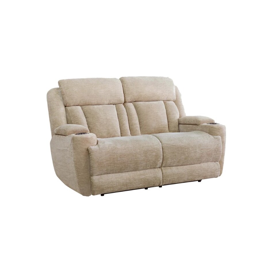 shia fawn power reclining loveseat   