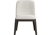 sibyl dining sylvie dark brown side chair   