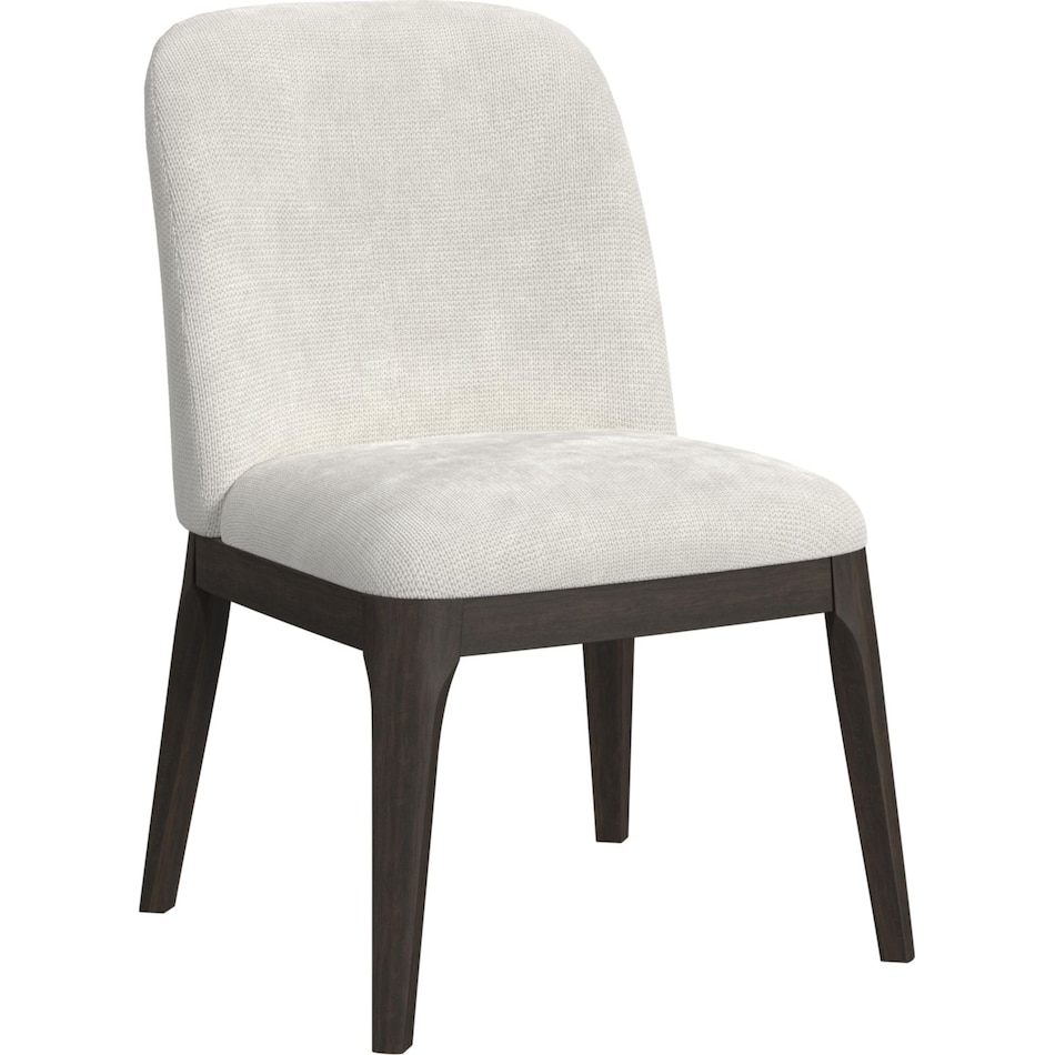 sibyl dark brown side chair   