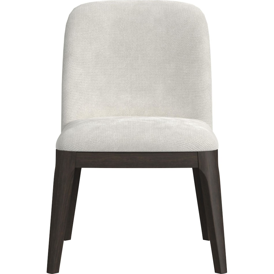 sibyl sylvie dark brown side chair   
