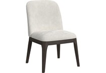 sibyl sylvie dark brown side chair   