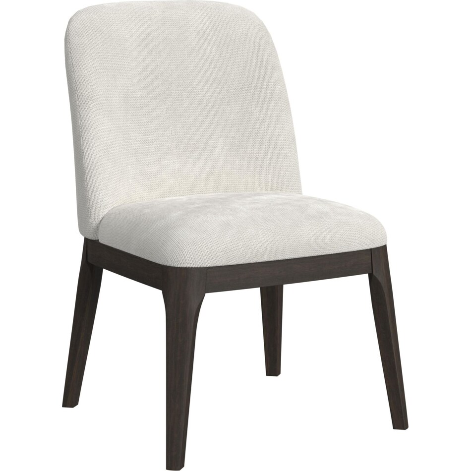 sibyl sylvie dark brown side chair   