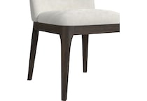 sibyl sylvie dark brown side chair   