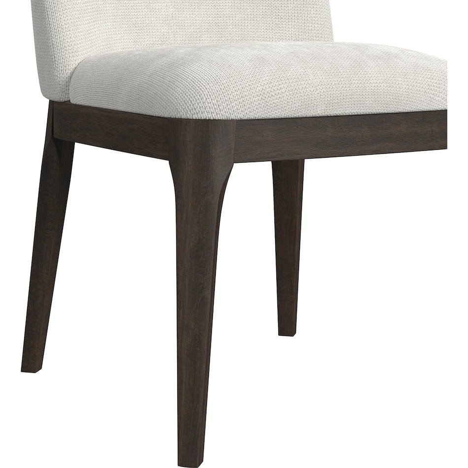 sibyl sylvie dark brown side chair   
