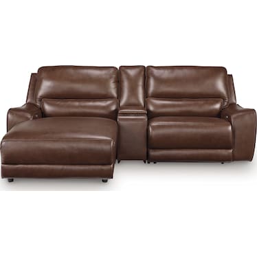 SILVERBROOKE 3PC POWER RECLINING SECTIONAL WITH CHAISE