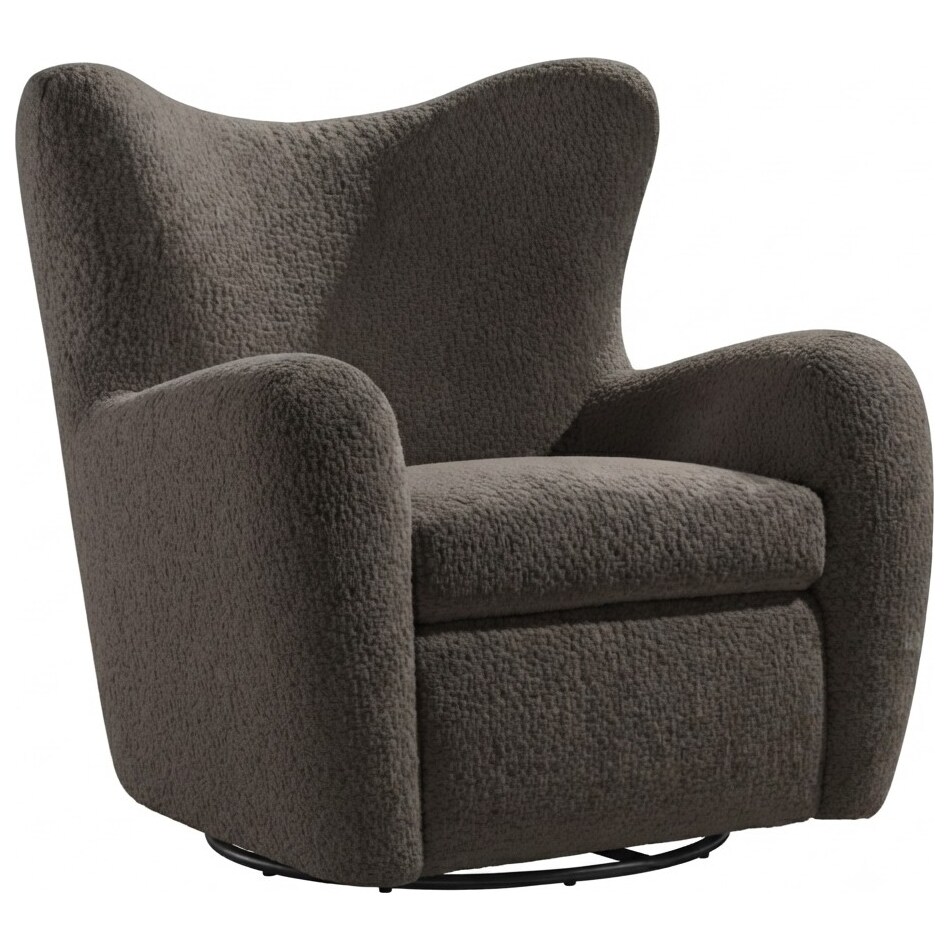 silvi brown accent chair   