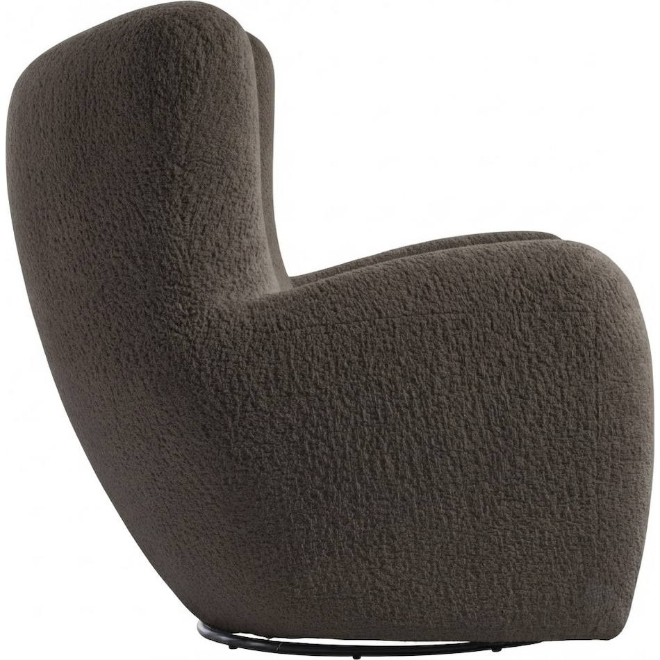 silvi brown accent chair   