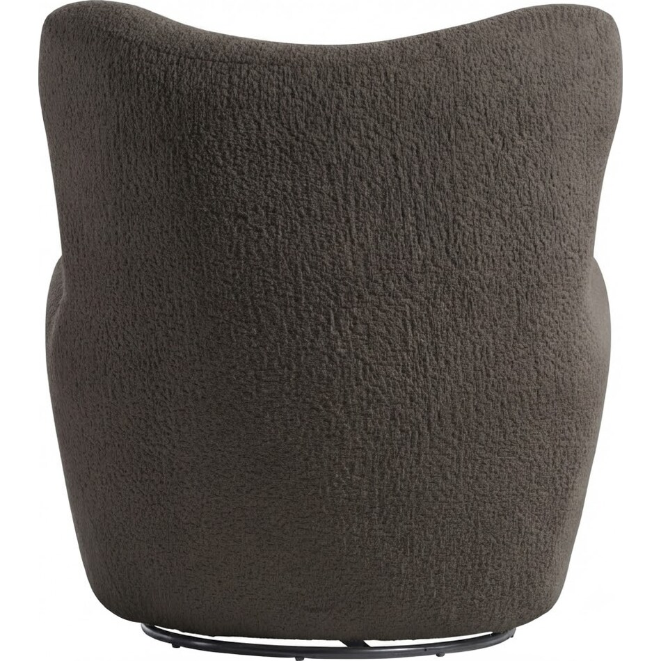silvi brown accent chair   