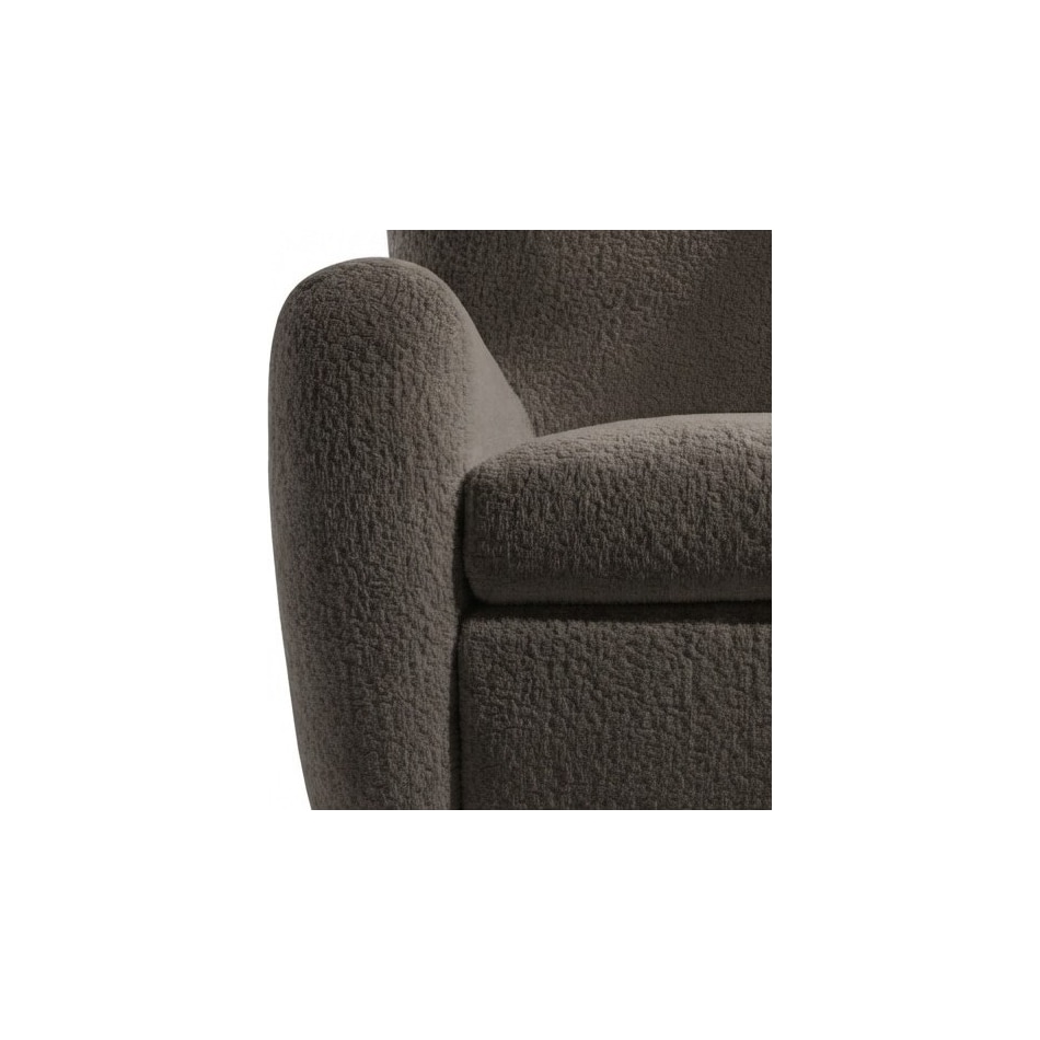 silvi brown accent chair   