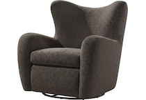 silvi brown accent chair   