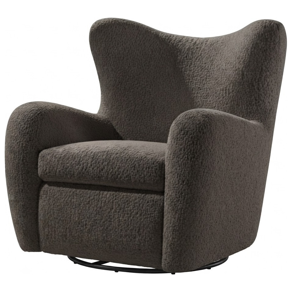 silvi brown accent chair   