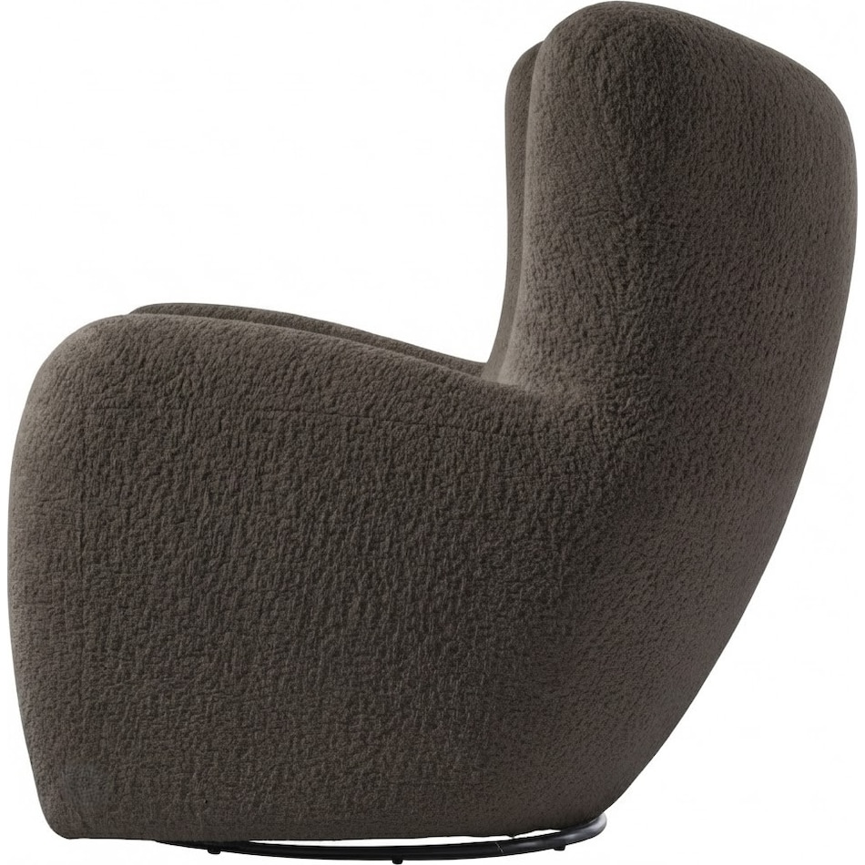 silvi brown accent chair   