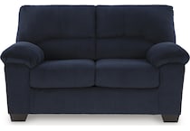 simplejoy navy loveseat   