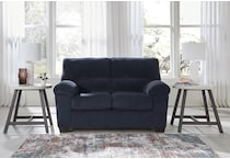 simplejoy navy loveseat   