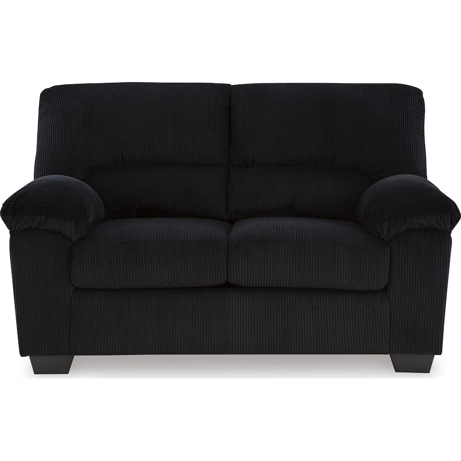 simplejoy onyx loveseat   