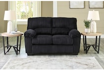 simplejoy onyx loveseat   