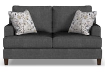 sinclair gray loveseat   