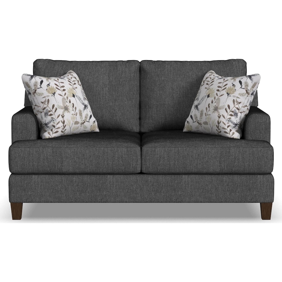 sinclair gray loveseat   