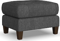 sinclair gray ottoman   