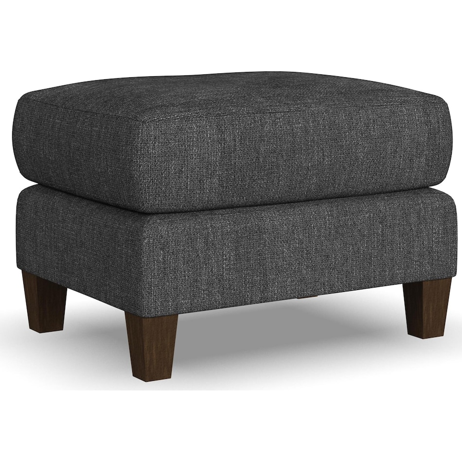 sinclair gray ottoman   
